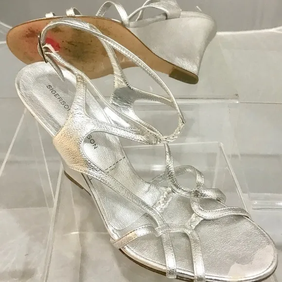 Sigerson Morrison Silver sandals