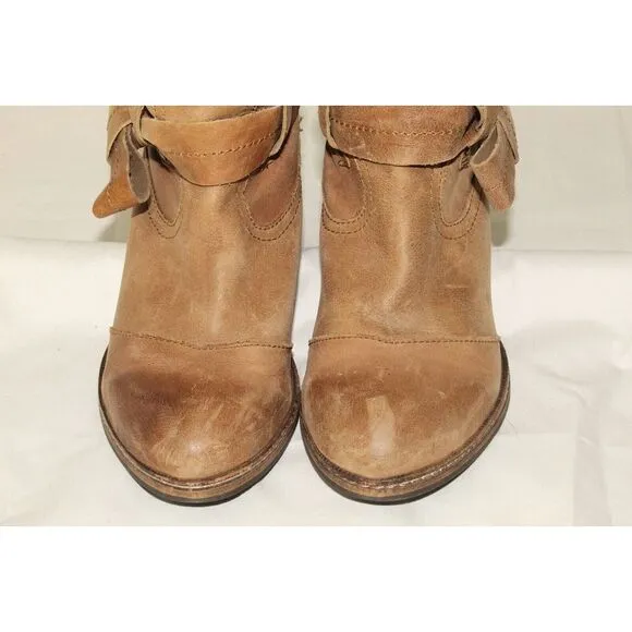SixtySeven Anthropologie Womens Tall Riding Boots Size‎ 36 US 5.5 Brown Leather