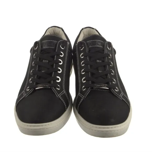 Size 11 - Mens Jimmy Choo Canvas Sneakers - Made in Italy.  Pristine.