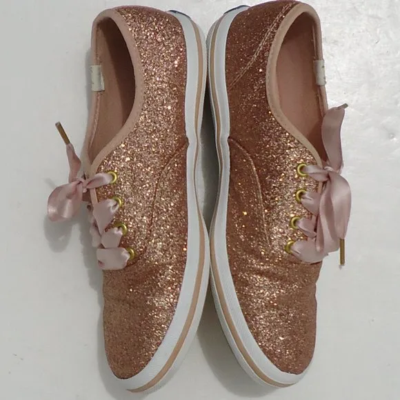 SIZE 3 M .Keds for Kate ♠Spade NY glitter sneakers