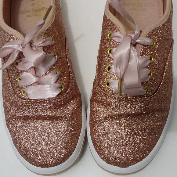 SIZE 3 M .Keds for Kate ♠Spade NY glitter sneakers