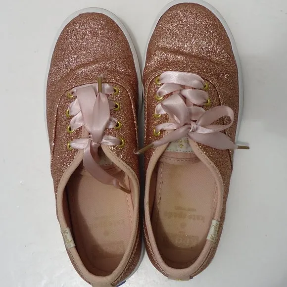 SIZE 3 M .Keds for Kate ♠Spade NY glitter sneakers