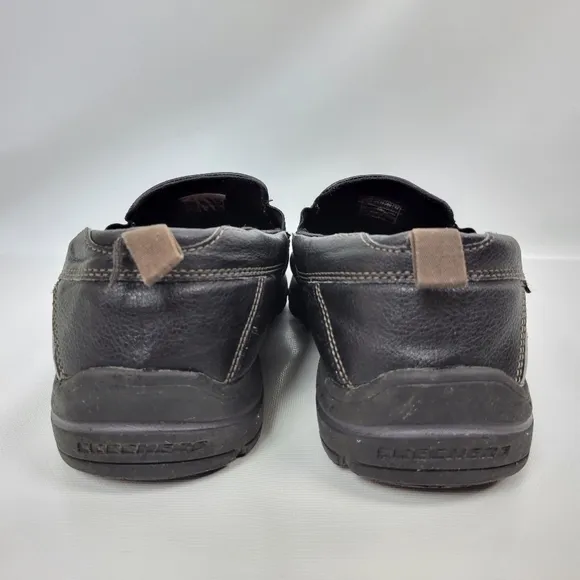 Skechers Relaxed Fit Air Cooled Memory Foam Sz 12 Leather Sneaker