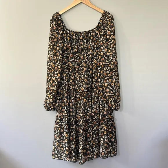 Soleila‎ Floral Midi Dress Sz S NWT