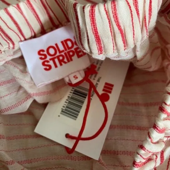 Solid and striped The Addison Skirt