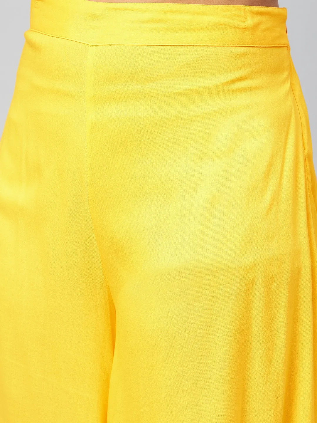 Solid Yellow Palazzo