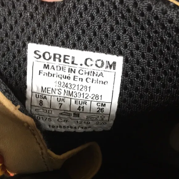 SOREL 8  Men's Caribou Street Casual Boots