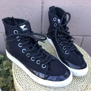 Sorel Black Top Sneakers