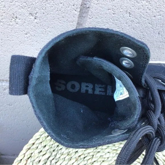 Sorel Black Top Sneakers