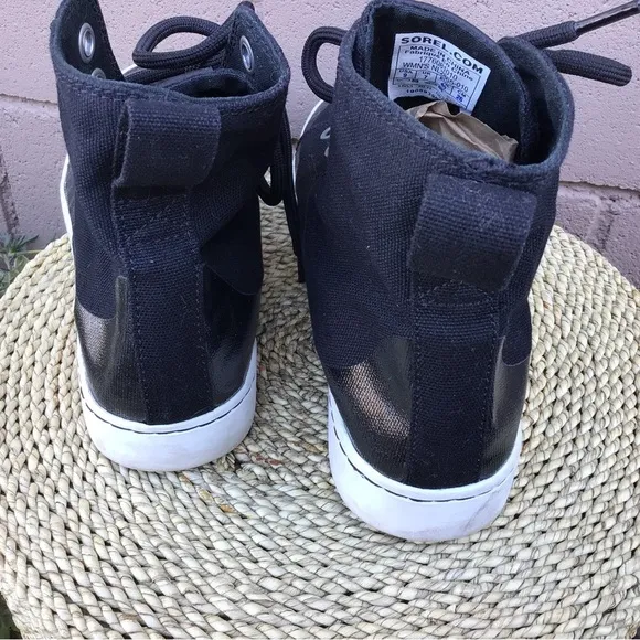 Sorel Black Top Sneakers