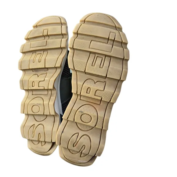 SOREL Kinetic Sneakers, Army Green, Size 8