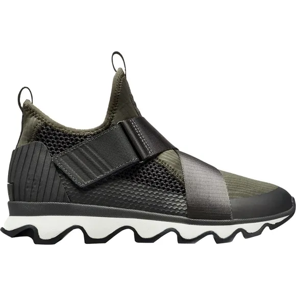 SOREL Kinetic Sneakers, Army Green, Size 8