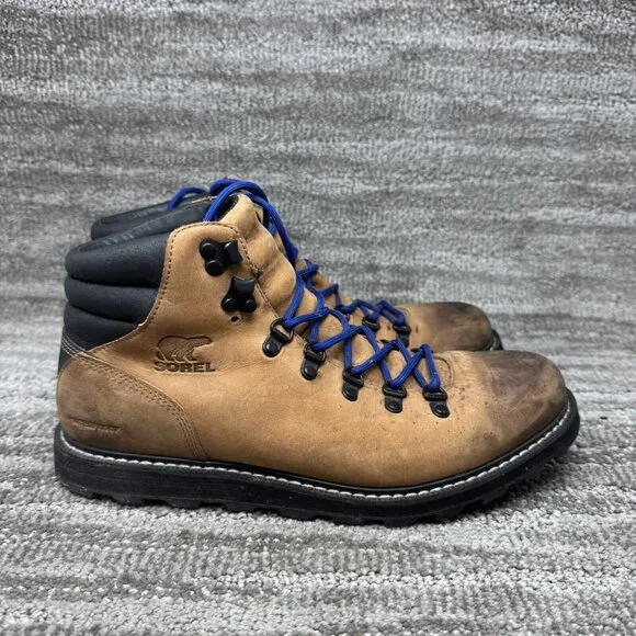 Sorel Mens NM3846-286 Brown Madson II Ankle Waterproof Size 9.5 Chukka Boots