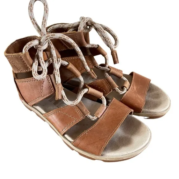 Sorel Torpeda Gladiator Sandals Tan