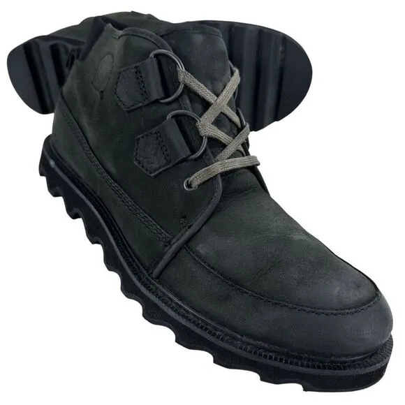 Sorel Mad Desert ll Distressed Nubuck Olive Green Leather Chukka Boots Men’s Siz