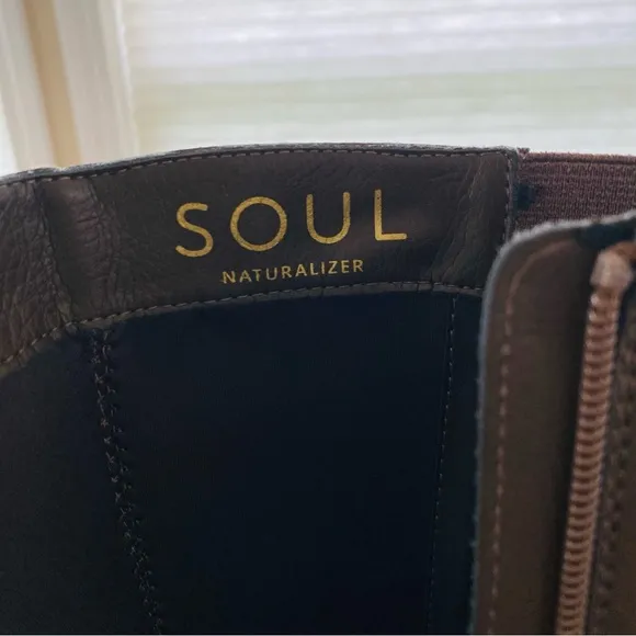 SOUL Naturalizer NEW Women’s Approve Faux Leather Tall Knee High Boots Size 6