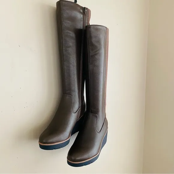 SOUL Naturalizer NEW Women’s Approve Faux Leather Tall Knee High Boots Size 6