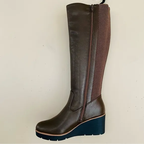 SOUL Naturalizer NEW Women’s Approve Faux Leather Tall Knee High Boots Size 6