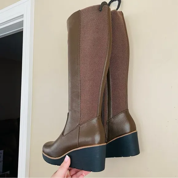 SOUL Naturalizer NEW Women’s Approve Faux Leather Tall Knee High Boots Size 6