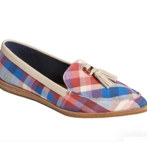 Sperry Saybrook Plaid loafers 8.5