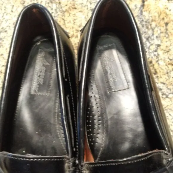Sperry Top-Sider 0677179 Black Leather Tassel Slip On Loafers Men's Size 11 M