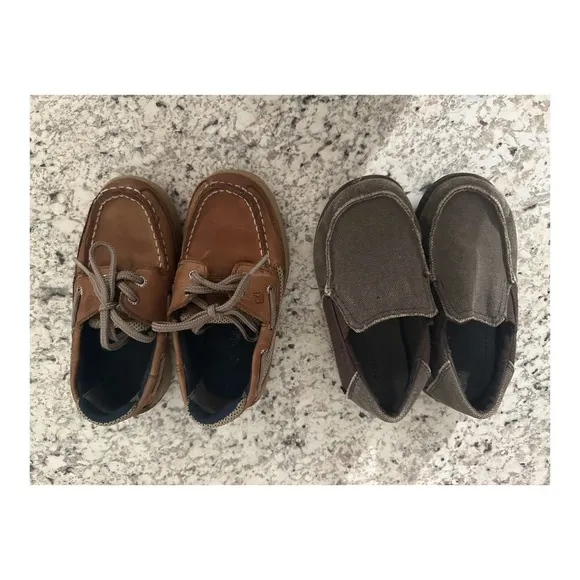 Sperry Top-Sider Lanyard CB Boat Shoe (Toddler/ LittleSize 11        (2 Pairs)