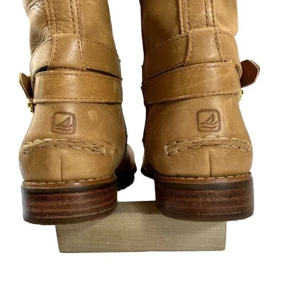 Sperry Top-Siders Leather Zip-up Riding Boots