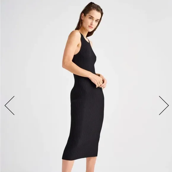Splendid stretch ribbed knit dress// Large//NWOT