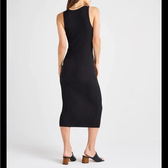 Splendid stretch ribbed knit dress// Large//NWOT