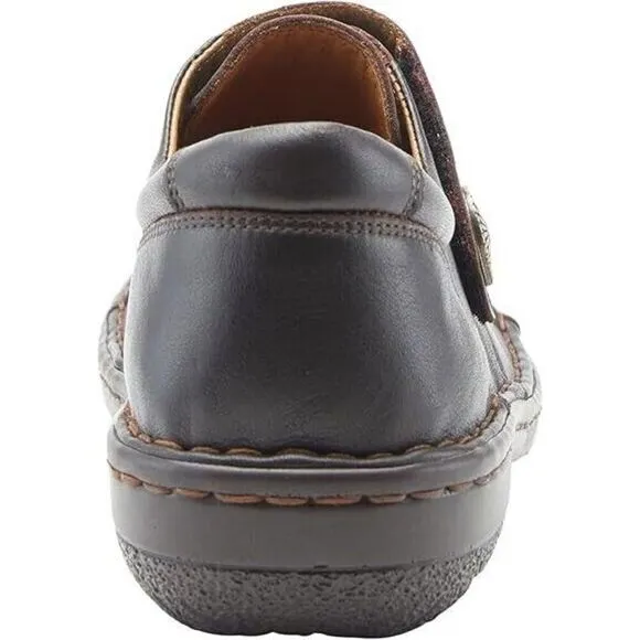 Spring Step Kaminia Loafers Women's EU 41 Brown Leather Slip-On Shoes KHD530