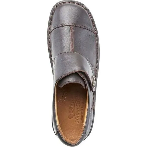 Spring Step Kaminia Loafers Women's EU 41 Brown Leather Slip-On Shoes KHD530