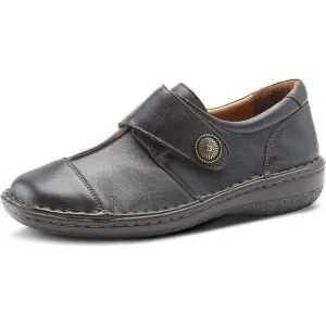Spring Step Kaminia Loafers Women's EU 41 Brown Leather Slip-On Shoes KHD530