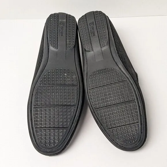 Stacy Adams Corby Moc Toe Loafers, Black, Men's 14 M