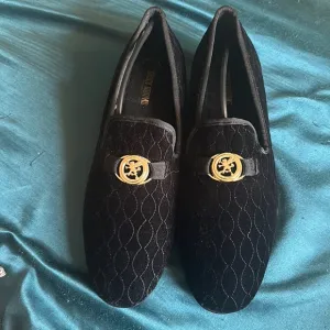 Stacy Adams Valet Velour Slip On Loafers