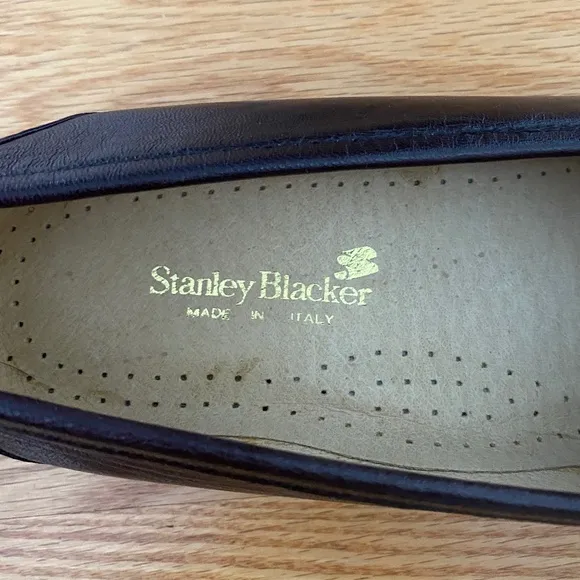 Stanley Blacker NWOT Leather Tassel Kiltie Italian Loafers (10)