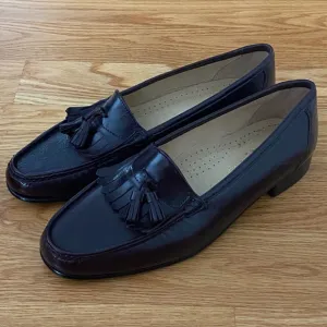 Stanley Blacker NWOT Leather Tassel Kiltie Italian Loafers (10)