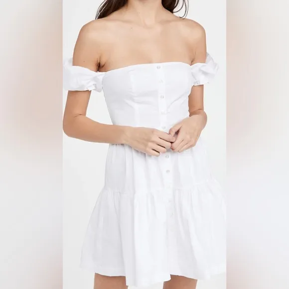 STAUD Women's Mini Elio Dress