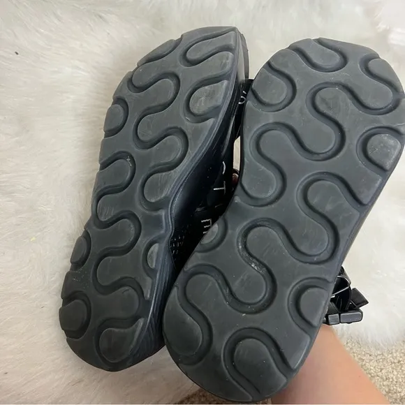 Stella McCartney Eclypse Platform Sport Logo Strappy Sandals