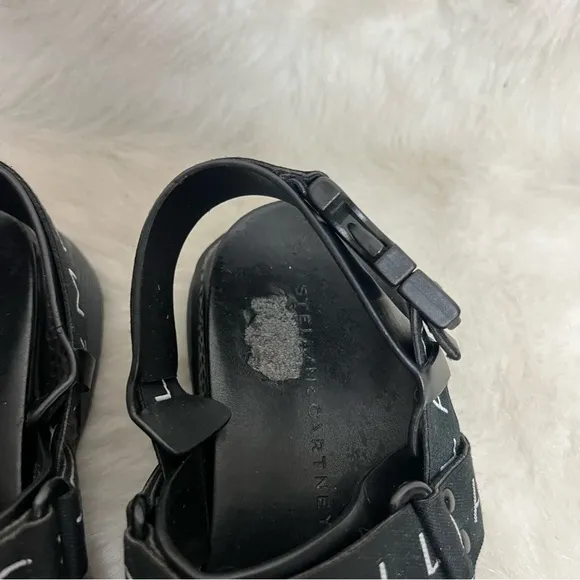 Stella McCartney Eclypse Platform Sport Logo Strappy Sandals