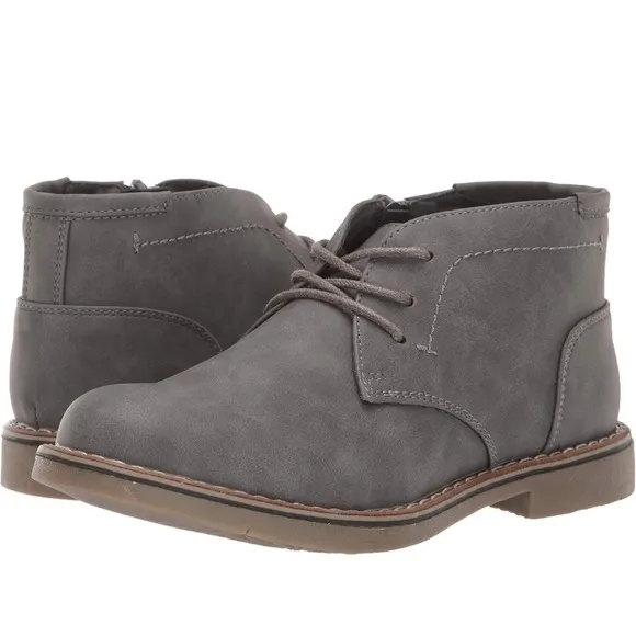 Steve Madden Gray Chukka Boots Suede Casual