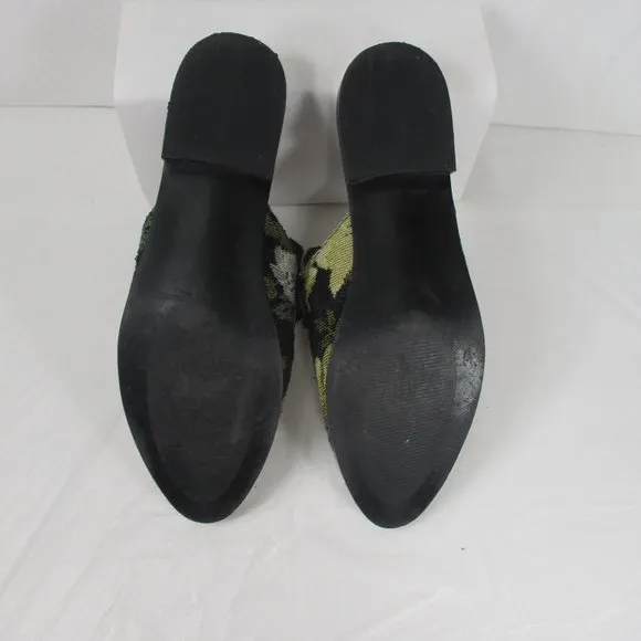 STEVE MADDEN Laura Floral Slide Loafers Size 8M