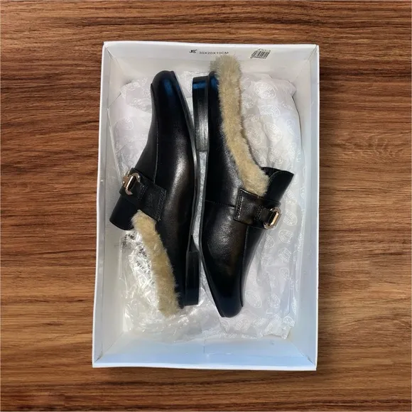 Steve Madden Women’s Jill Black Leather Loafer NWT size 7.5