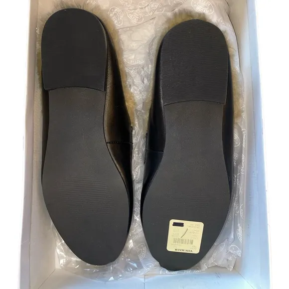 Steve Madden Women’s Jill Black Leather Loafer NWT size 7.5