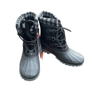 Storm by Cougar Boots Women's 10 Black Charcoal Carlisle Snow Boot NEW Winter