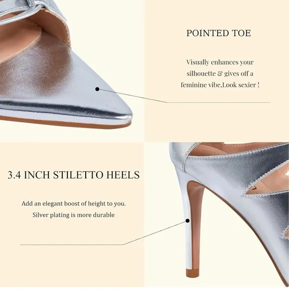 Strappy Sandals Heels Sandals Open Toe Ankle Strap High Heel Sandals Stiletto