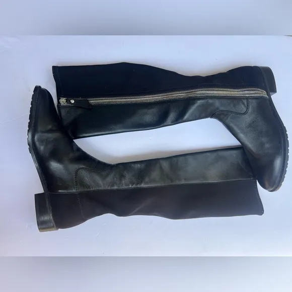 Stuart Weitzman Black Over the Knee Boots Sleek Design