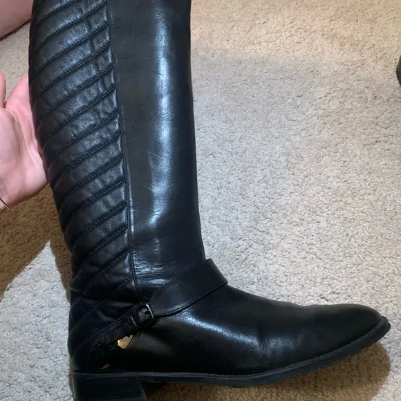 Stuart Weitzman Black Riding Boots size 9