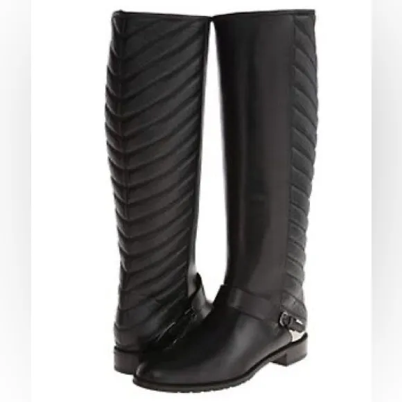 Stuart Weitzman Black Riding Boots size 9