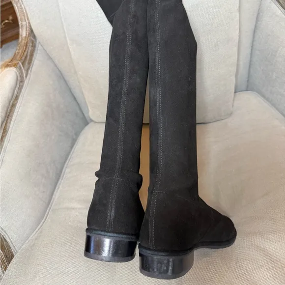 Stuart Weitzman LOWLAND | Stretch Suede/Black | Size 9M