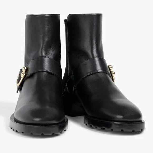 STUART WEITZMAN NWB Women’s Luxering Black Ankle Boots 6.5